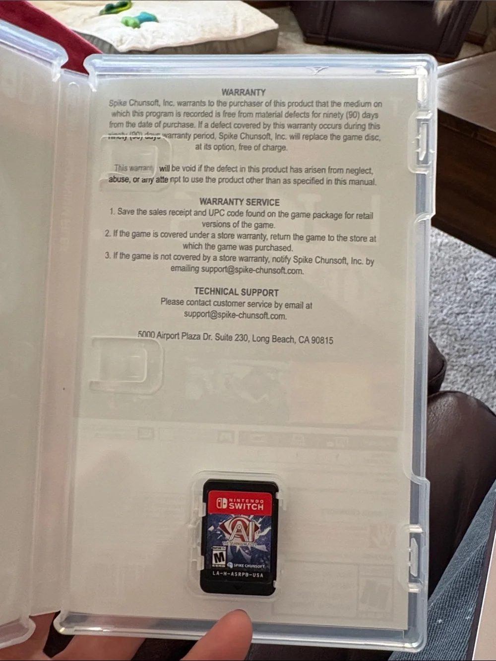 Nintendo Swtich AI The Somnium Files Day One Edition Video Game